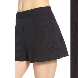 Ivy Park Embroidered Neoprene Shorts
